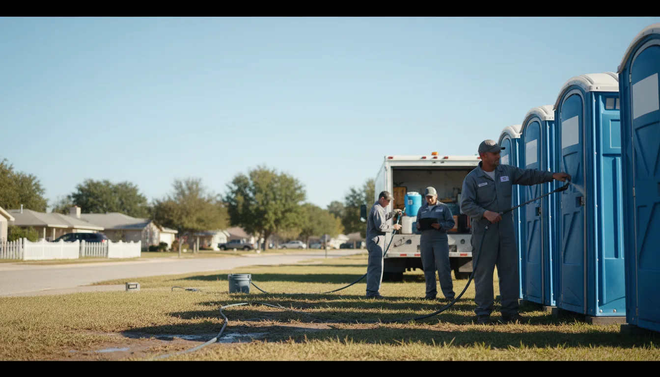 Long-Term Portable Toilet Rental in Weeping Water, NE near me